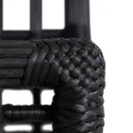 Newport N-dura Resin Wicker Outdoor Woven Side Chair - Image 8