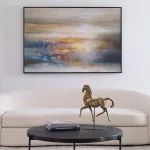 Seafaring Dusk Hand Painted Canvas - Image 3