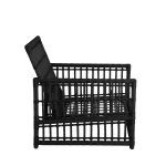 Newport N-dura Resin Wicker Outdoor Woven Lounge Chair - Image 11