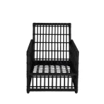 Newport N-dura Resin Wicker Outdoor Woven Lounge Chair - Image 4