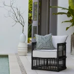 Newport N-dura Resin Wicker Outdoor Woven Lounge Chair - Image 18