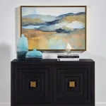 Folded Hills Framed Canvas - Image 3