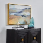 Folded Hills Framed Canvas - Image 4
