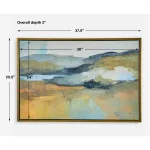 Folded Hills Framed Canvas - Image 7