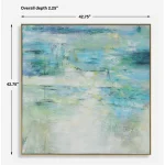 Blissful Hand Painted Canvas - Image 9