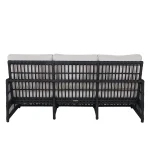 Newport N-dura Resin Wicker Outdoor Sofa - Image 12
