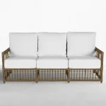 Newport N-dura Resin Wicker Outdoor Sofa - Image 8
