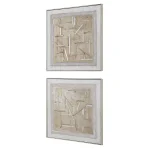 Unpredictable Hand Painted Canvases, S/2 - Image 5