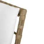 Newport N-dura Resin Wicker Woven Outdoor Arm Chair - Image 12
