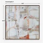 Neutral Nirvana Framed Canvas - Image 7
