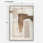 Interference Hand Painted Canvas - Image 7