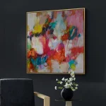 A Colorful Mindset Framed Canvas - Image 4