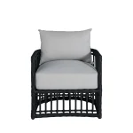 Newport N-dura Resin Wicker Outdoor Woven Barrel Chair - Image 13