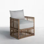 Newport N-dura Resin Wicker Outdoor Woven Barrel Chair - Image 21