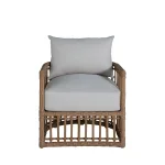 Newport N-dura Resin Wicker Outdoor Woven Barrel Chair - Image 18