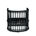 Newport N-dura Resin Wicker Outdoor Woven Barrel Chair - Image 9