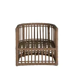 Newport N-dura Resin Wicker Outdoor Woven Barrel Chair - Image 5