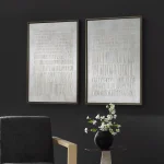Social Theory Framed Canvases, S/2 - Image 4