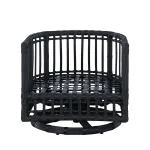 Newport N-dura Resin Wicker Outdoor Woven Barrel Swivel Chair - Image 10