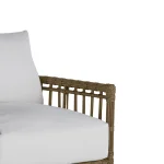 Newport N-dura Resin Wicker Outdoor Woven Barrel Swivel Chair - Image 12