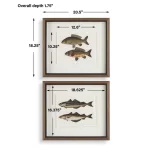 The Catch Framed Prints, S/2 - Image 7