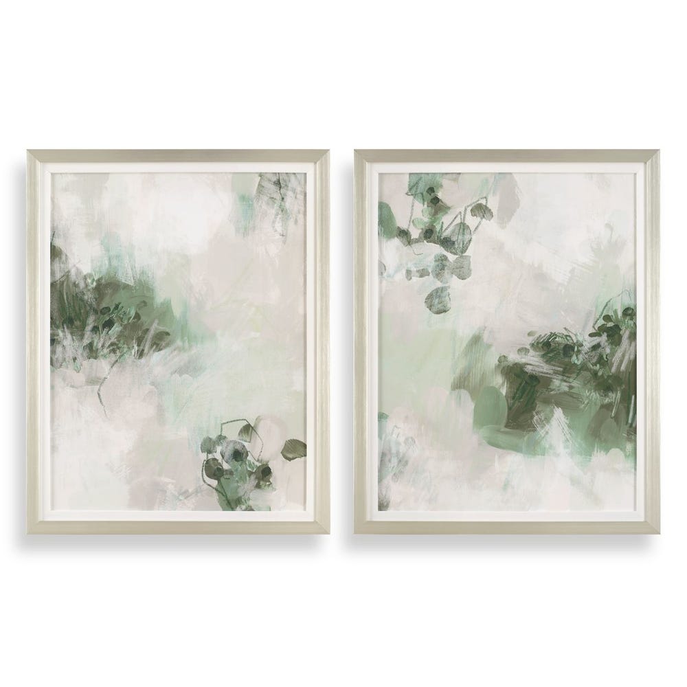 Custom Lilypond Dream Framed Prints, S/2