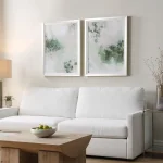 Custom Lilypond Dream Framed Prints, S/2 - Image 4