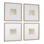 Now & Then Hand Painted Canvases, S/4 - Image 5