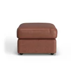 Vail Leather Ottoman - Image 10