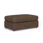 Vail Leather Cocktail Ottoman - Image 5