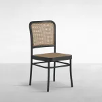 Bordeaux N-dura Resin Wicker Outdoor Side Chair - Image 7