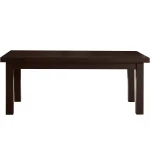 Club Aluminum Rectangle Outdoor Slatted Coffee Table 48 In. W X 21 In. H - Image 21