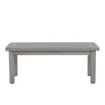 Club Aluminum Rectangle Outdoor Slatted Coffee Table 48 In. W X 21 In. H - Image 12