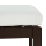 Club Wrought Aluminum Outdoor Backless Bench 60 In. - Image 19
