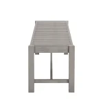 Club Wrought Aluminum Outdoor Backless Bench 60 In. - Image 14
