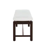 Club Wrought Aluminum Outdoor Backless Bench 60 In. - Image 9