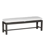Club Wrought Aluminum Outdoor Backless Bench 60 In. - Image 6