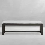 Club Wrought Aluminum Outdoor Backless Bench 60 In. - Image 22