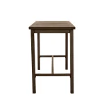 Club Aluminum Rectangle Outdoor Bar Table - Image 19