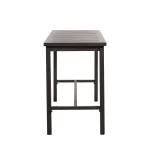 Club Aluminum Rectangle Outdoor Bar Table - Image 17