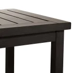 Club Aluminum Rectangle Outdoor Bar Table - Image 11