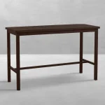 Club Aluminum Rectangle Outdoor Bar Table - Image 10