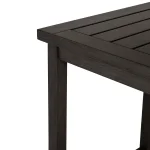 Club Aluminum Rectangle Outdoor Bar Table - Image 5