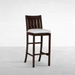 Club Wrought Aluminum Outdoor Bar Stool - Image 6