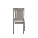 Club Croquet Wrought Aluminum Outdoor Side Chair - Image 22