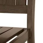 Club Croquet Wrought Aluminum Outdoor Side Chair - Image 14