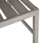 Club Croquet Wrought Aluminum Outdoor Side Chair - Image 11