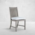 Club Croquet Wrought Aluminum Outdoor Side Chair - Image 8