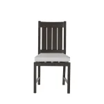 Club Croquet Wrought Aluminum Outdoor Side Chair - Image 31