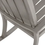 Club Wrought Aluminum Outdoor Slatted Rocker - Image 6